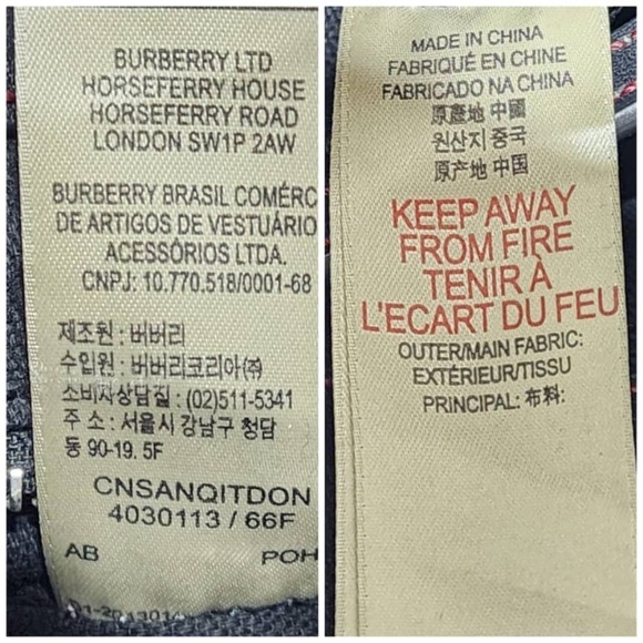 Authentic Burberry Ashby Bag House Check Canvas with Sequins Mini Bag Brown/Beig - Picture 7 of 11